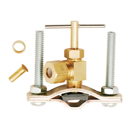 Plumb Pak Plumb Pak 1/4 in. Brass Saddle Valve PP25502LF